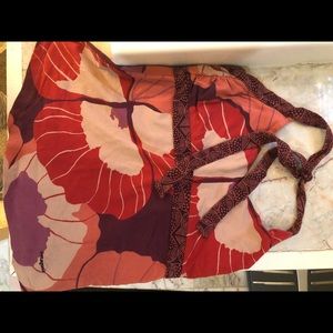 Patagonia retro floral halter, medium, vguc